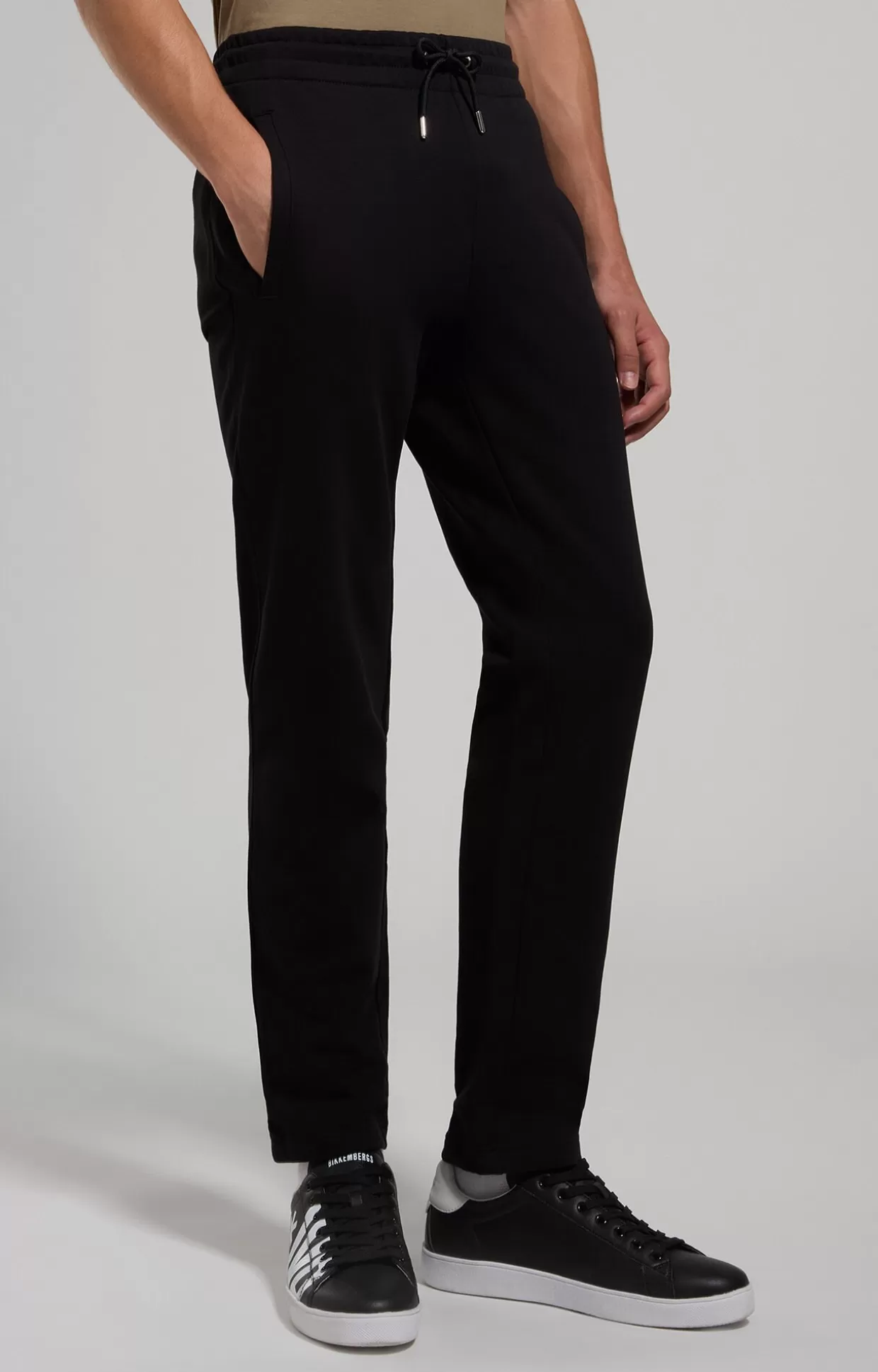 Bikkembergs Pantaloni Tuta Uomo Soccer black Flash Sale