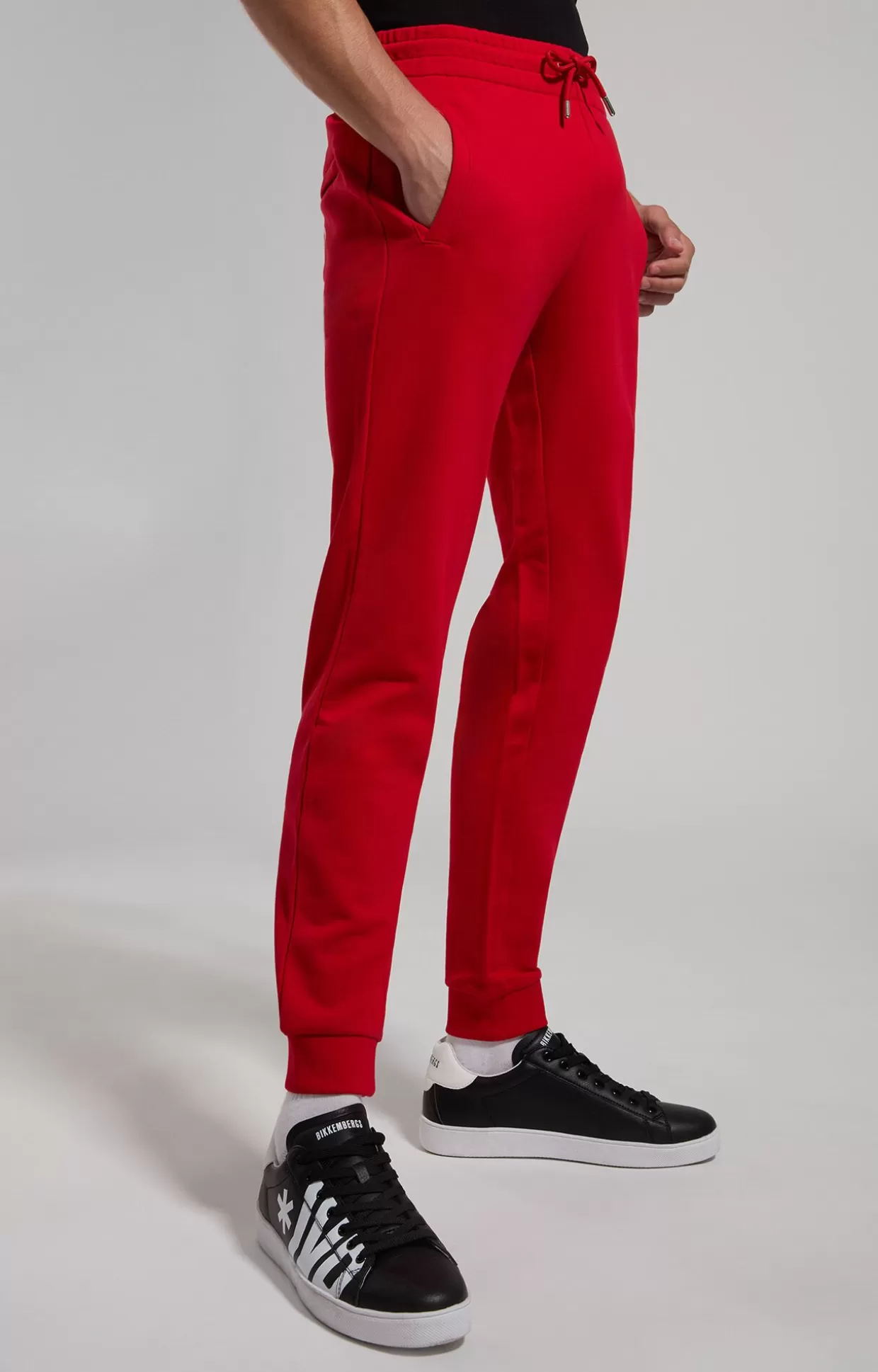 Bikkembergs Pantaloni Tuta Uomo Soccer goji berry Shop