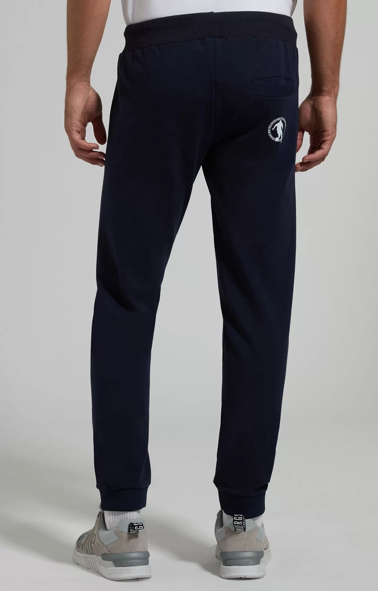 Bikkembergs Pantaloni Tuta Uomo Soccer blue graphite Cheap