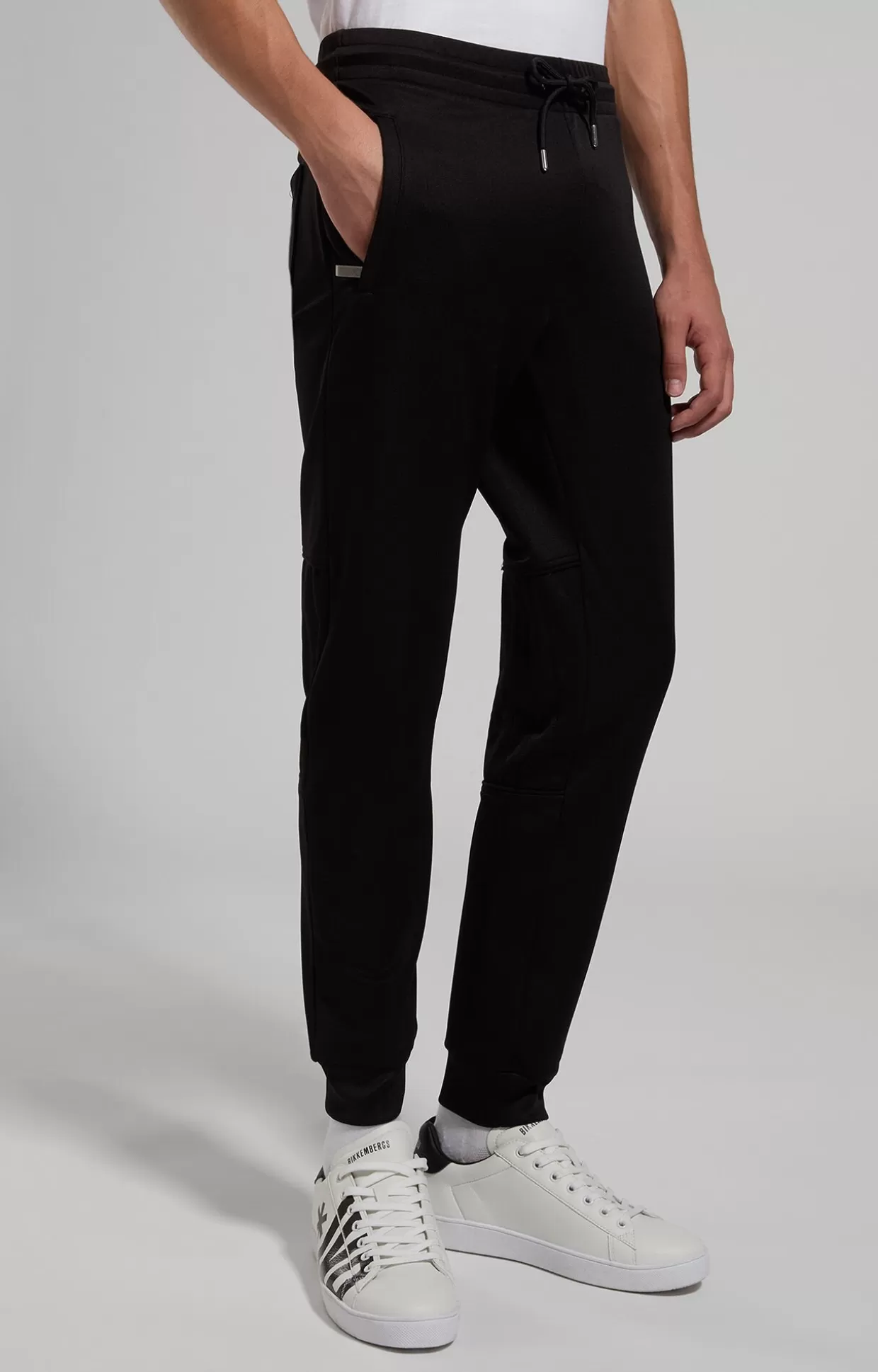 Bikkembergs Pantaloni Uomo Fit Boxy black Outlet