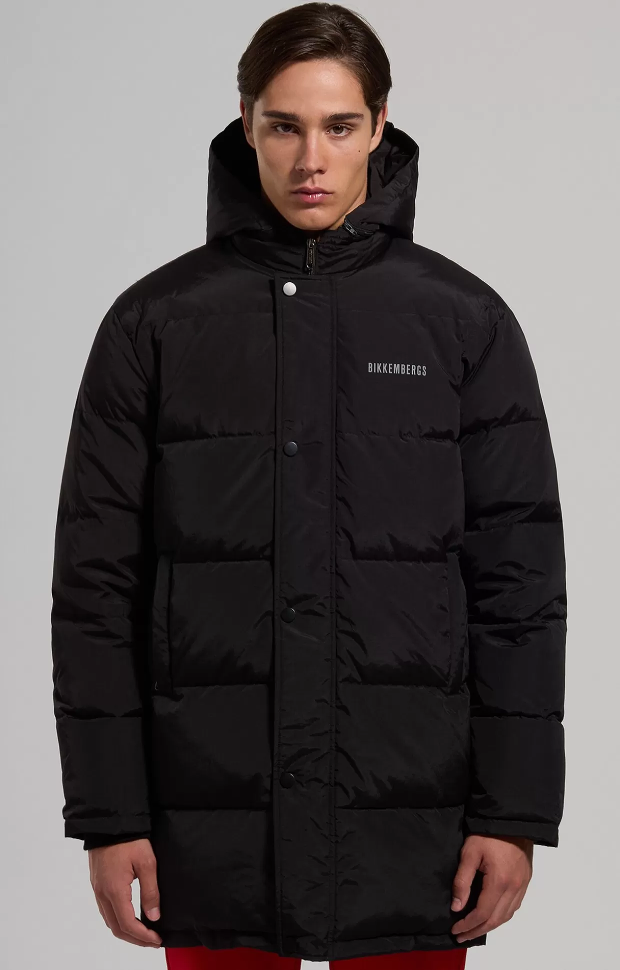 Bikkembergs Piumino Uomo Dettaglio Catarifrangente black Sale