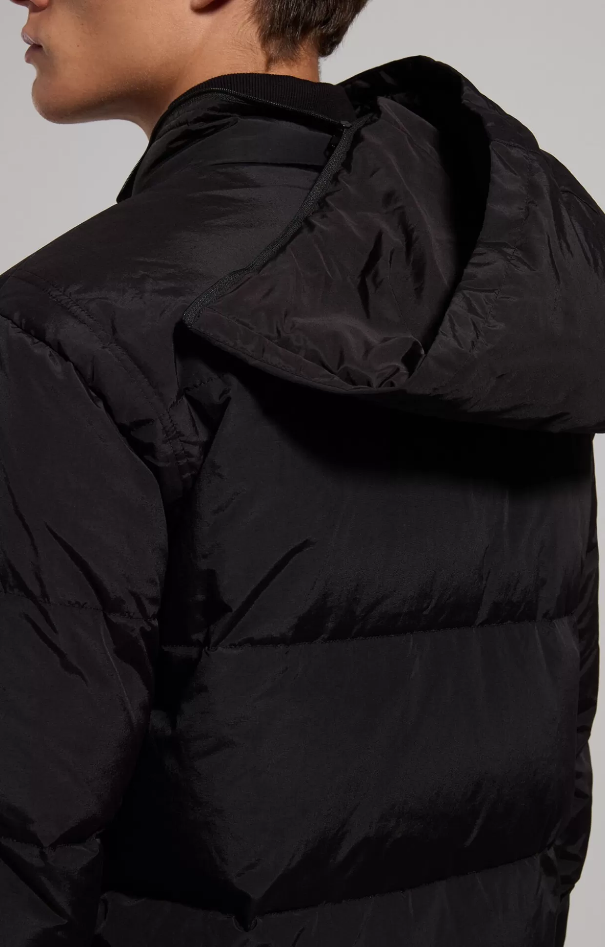 Bikkembergs Piumino Uomo Dettaglio Catarifrangente black Sale