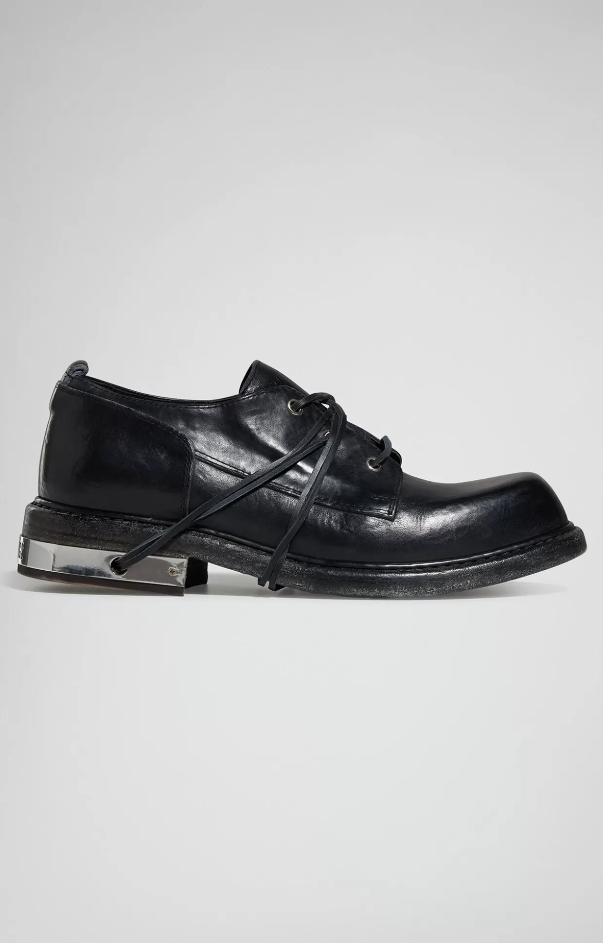 Bikkembergs Scarpe Stringate Uomo Met Hole black Flash Sale