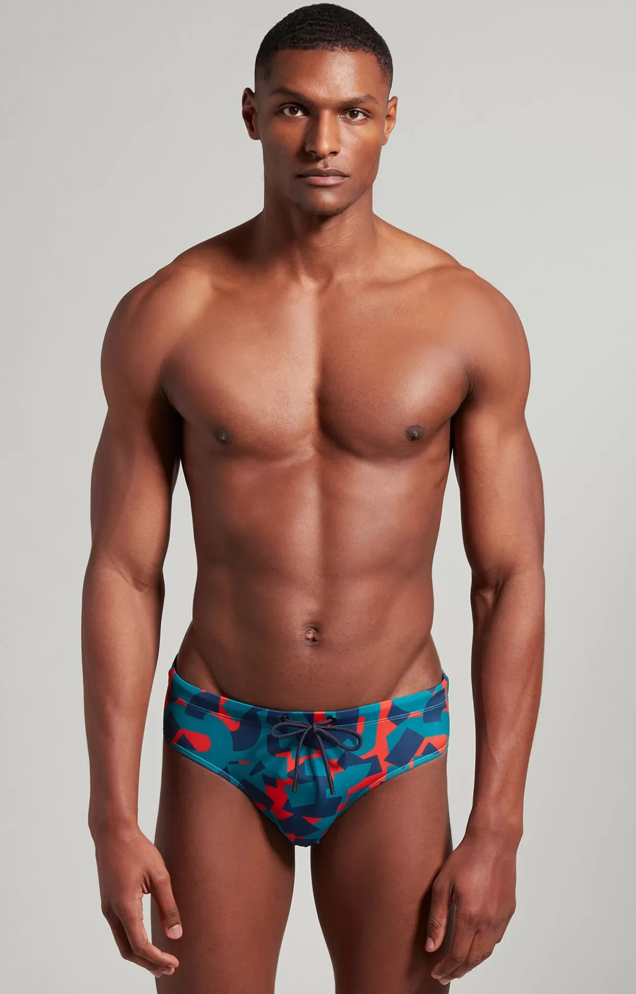 Bikkembergs Slip Mare Uomo Camo orange.com Best