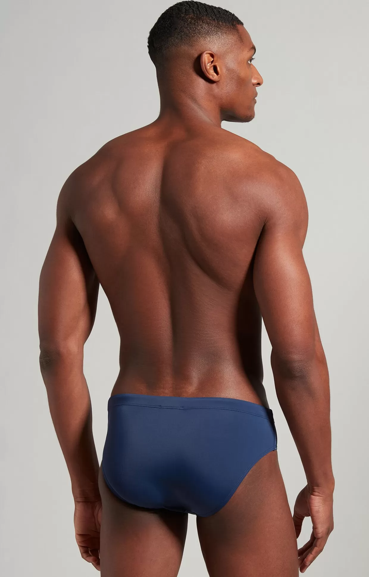 Bikkembergs Slip Mare Uomo Logo navy Sale