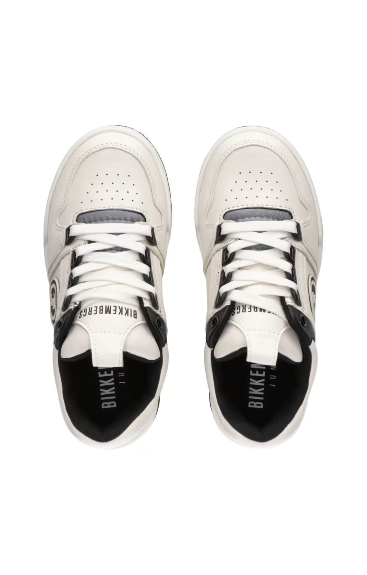 Bikkembergs Sneakers Bambino Mark white/black Discount