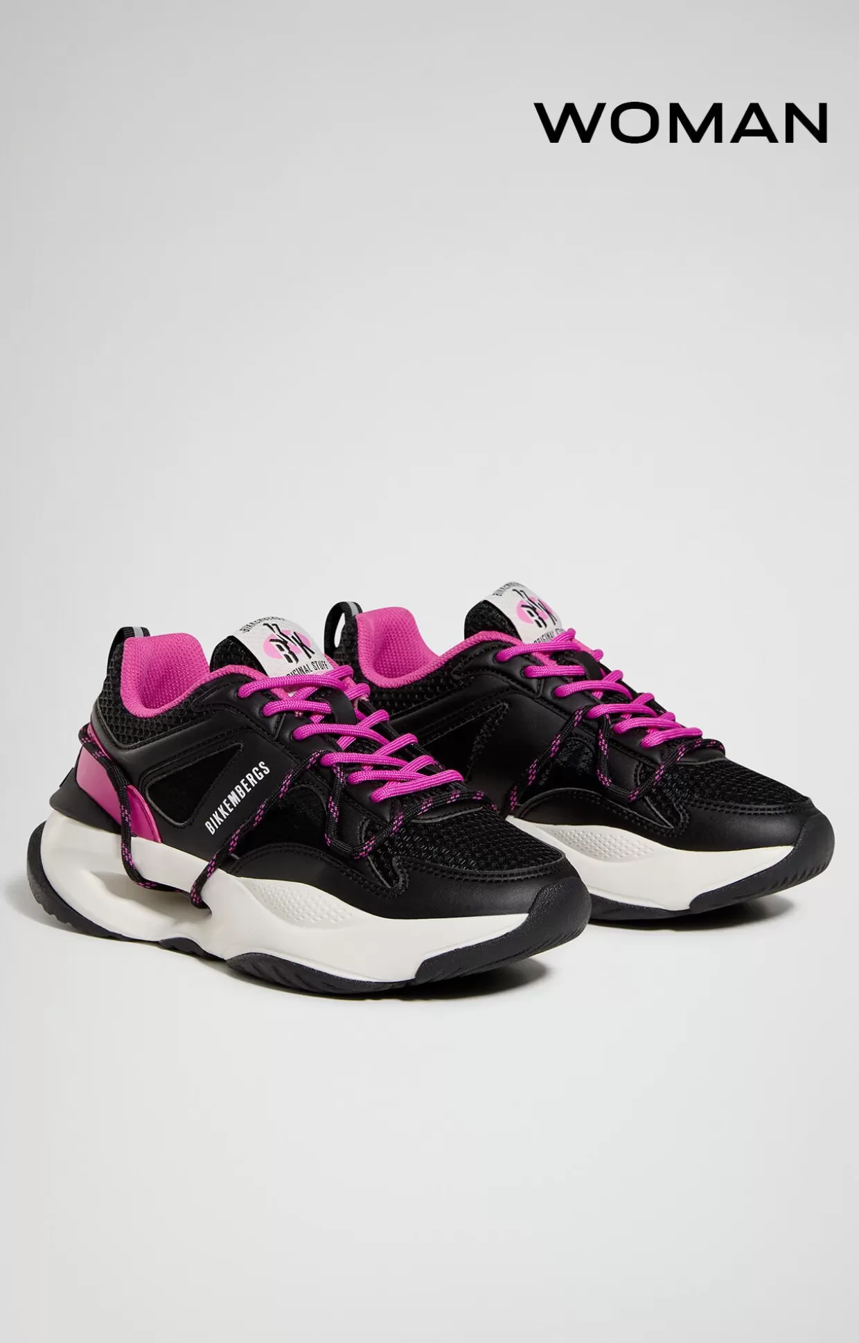 Bikkembergs Sneakers Donna Ruyi black/fuxia Clearance