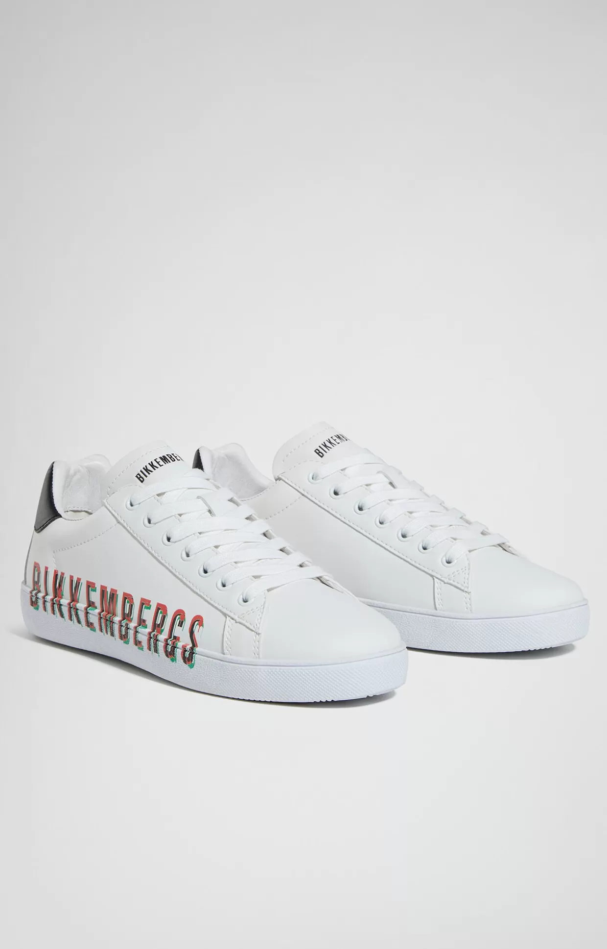 Bikkembergs Sneakers Stampate Uomo Recoba white/black Cheap