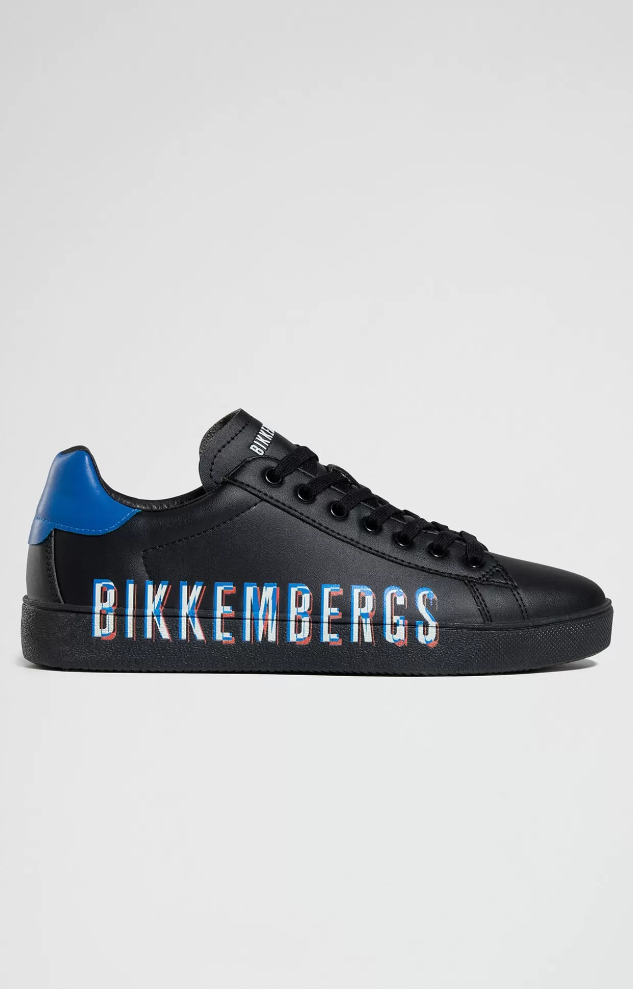 Bikkembergs Sneakers Stampate Uomo Recoba black/bluette Discount