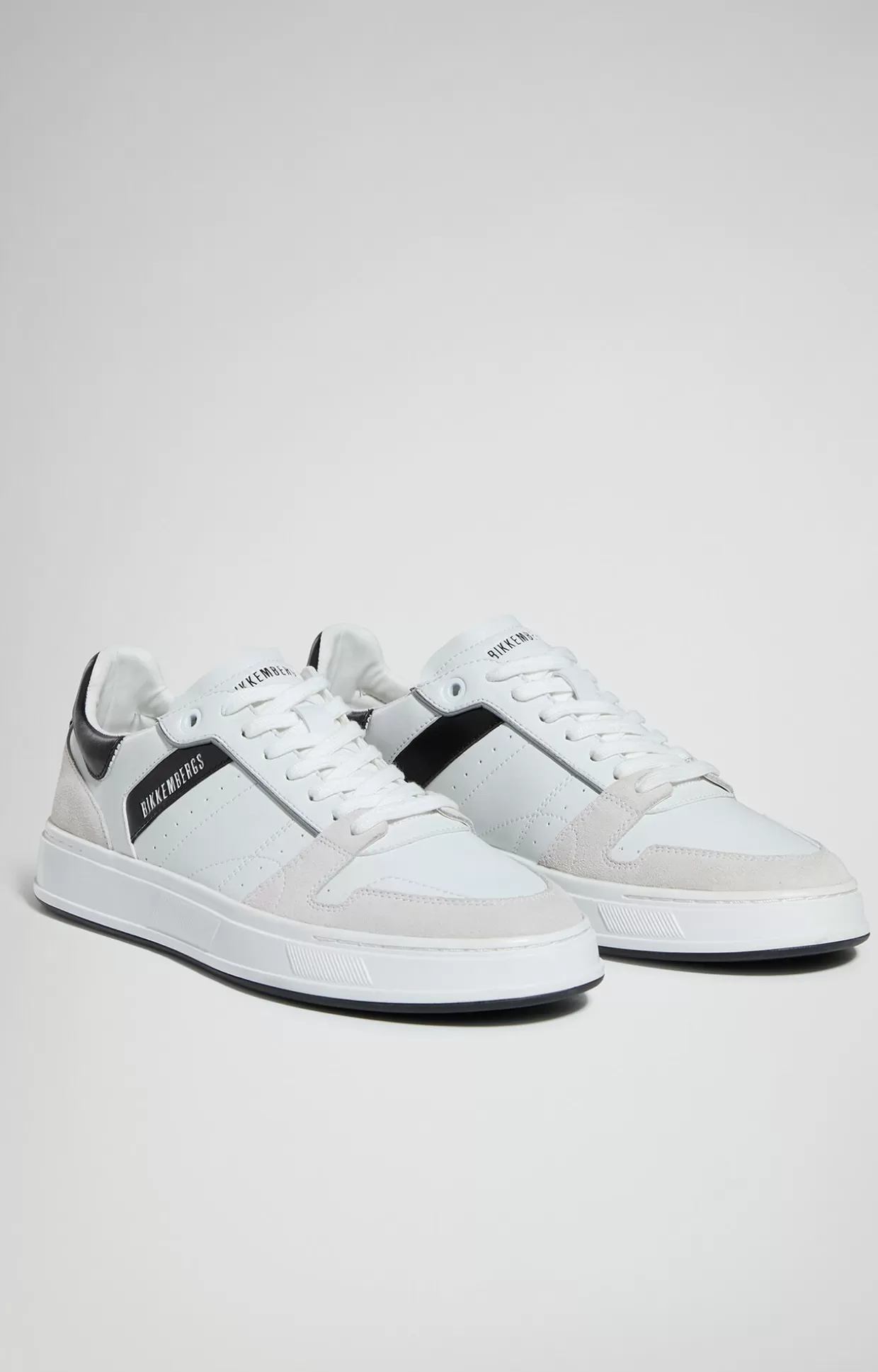 Bikkembergs Sneakers Uomo Claudius M white/black Best Sale