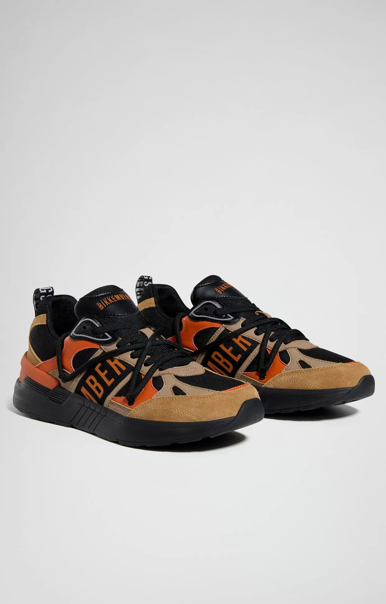 Bikkembergs Sneakers Uomo Dunga camel/orange/black Store