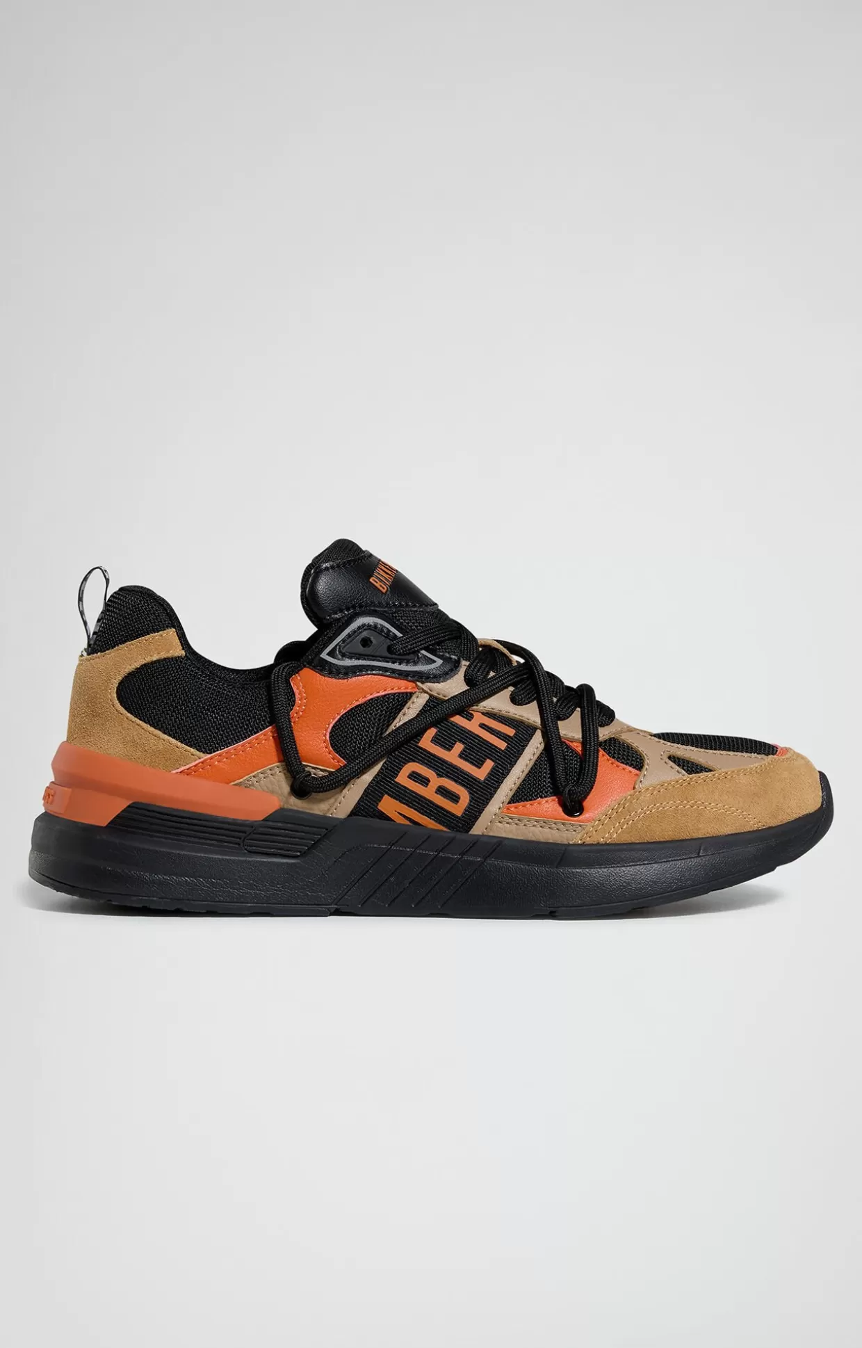 Bikkembergs Sneakers Uomo Dunga camel/orange/black Store