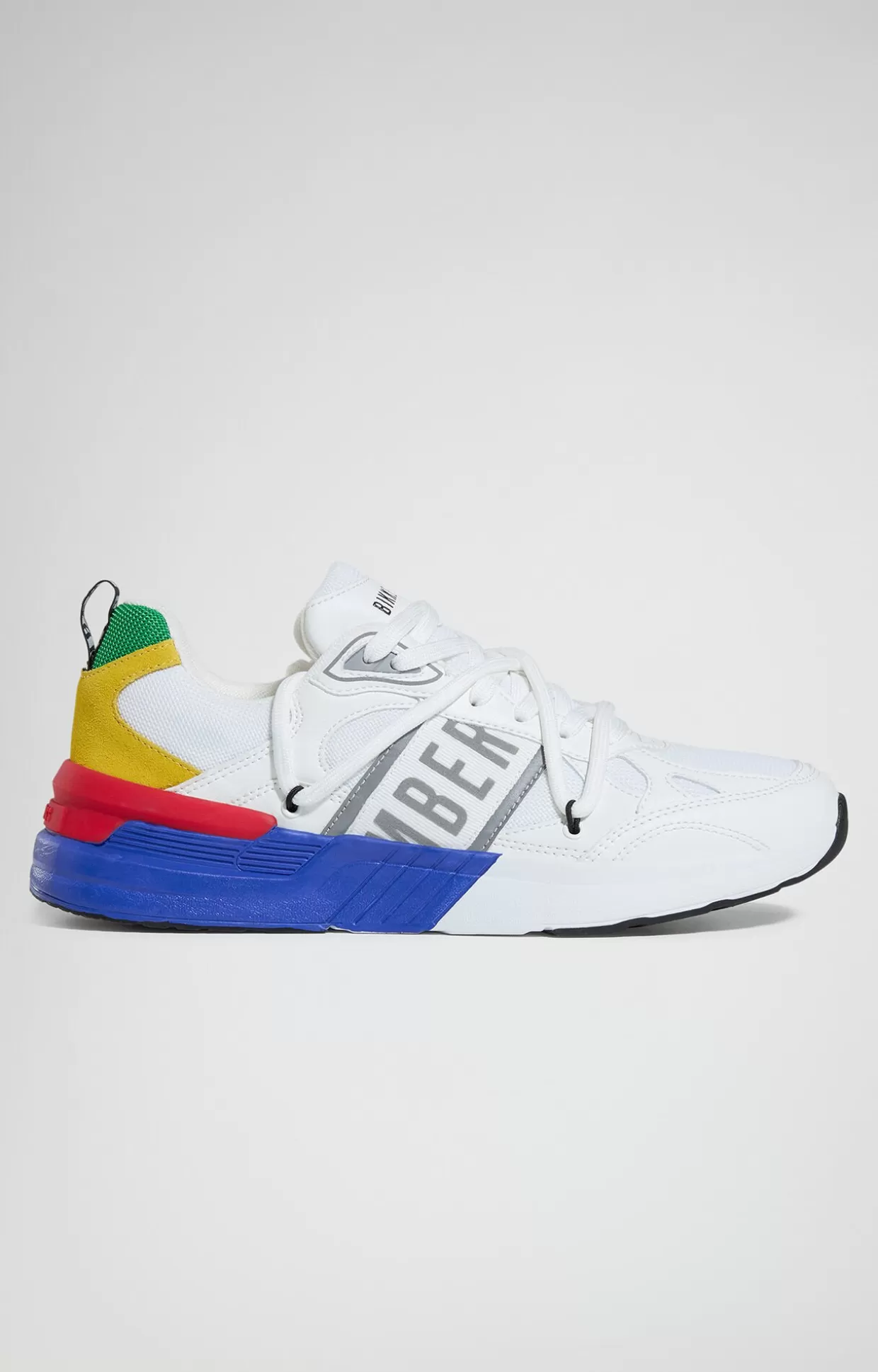 Bikkembergs Sneakers Uomo Dunga white/yellow/green Outlet