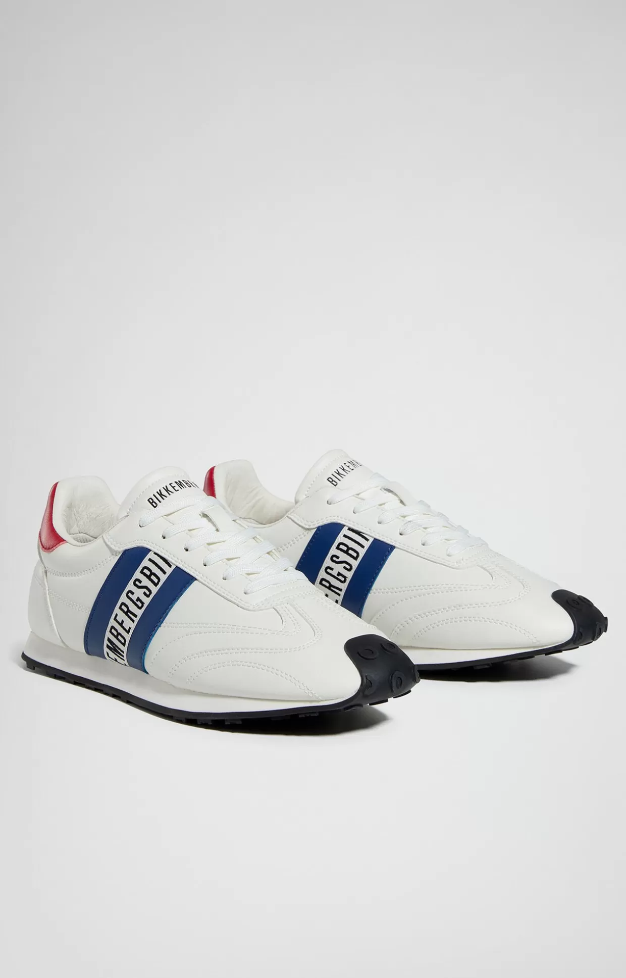 Bikkembergs Sneakers Uomo Guti off white/navy/red Online