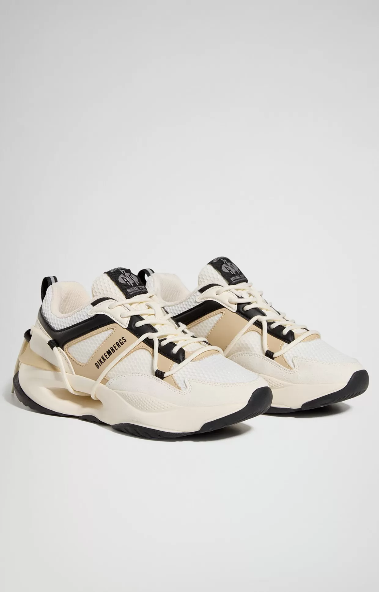 Bikkembergs Sneakers Uomo Ruyi off white/black Hot