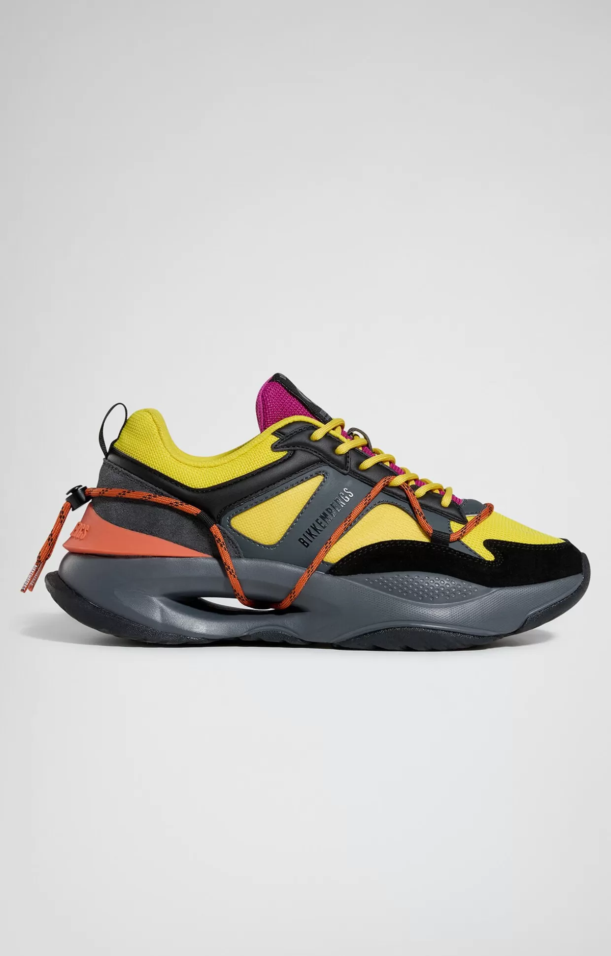 Bikkembergs Sneakers Uomo Ruyi black/yellow/grey/fuxia Sale