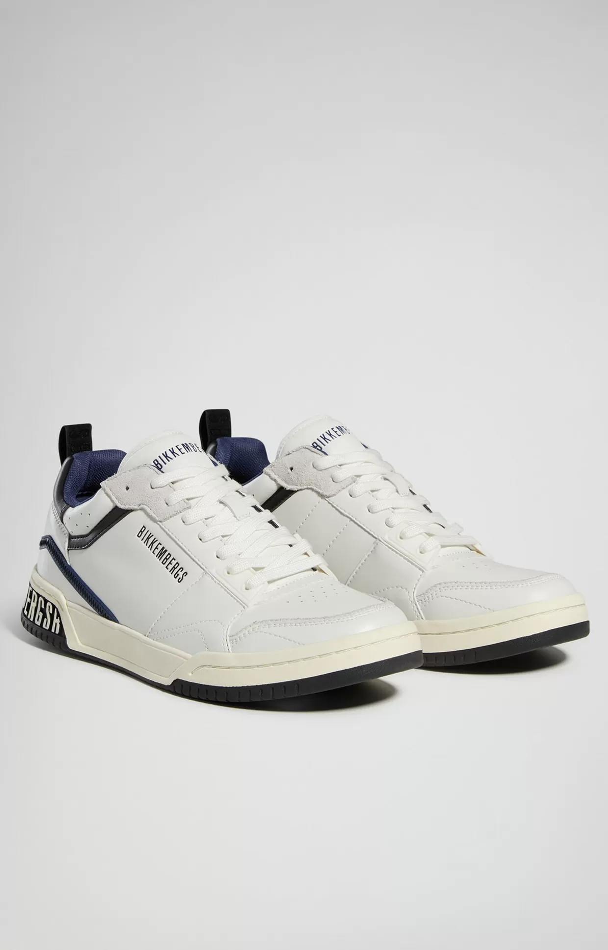 Bikkembergs Sneakers Uomo Shaq white/black/navy Discount