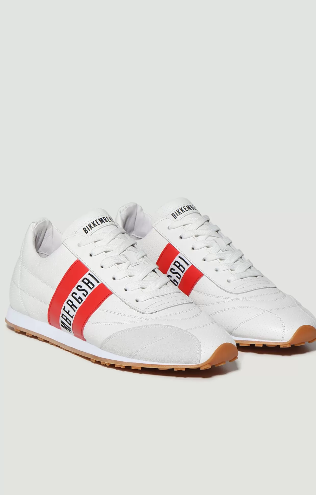 Bikkembergs SNEAKERS UOMO SOCCER white/red Cheap