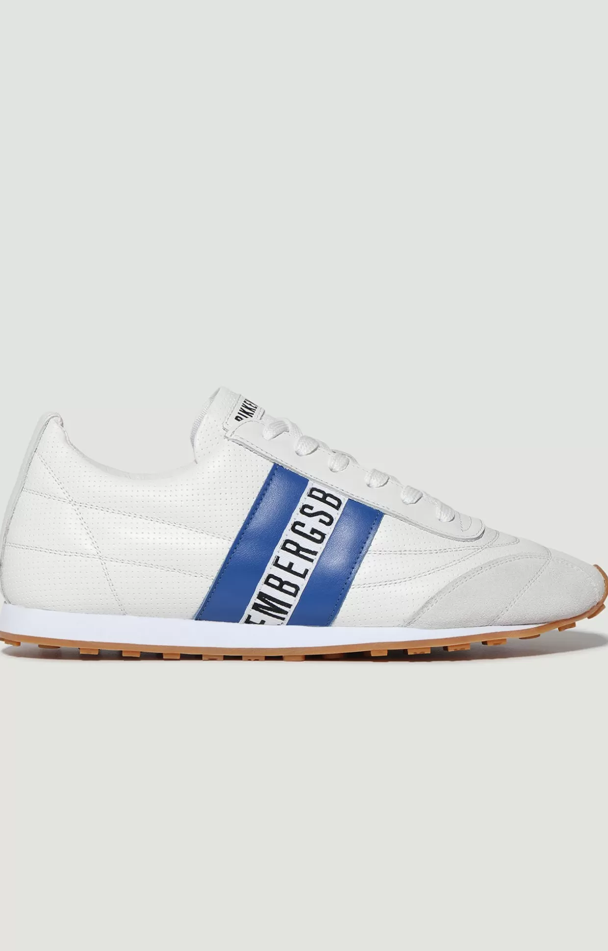 Bikkembergs Sneakers Uomo Soccer white/bluette Cheap