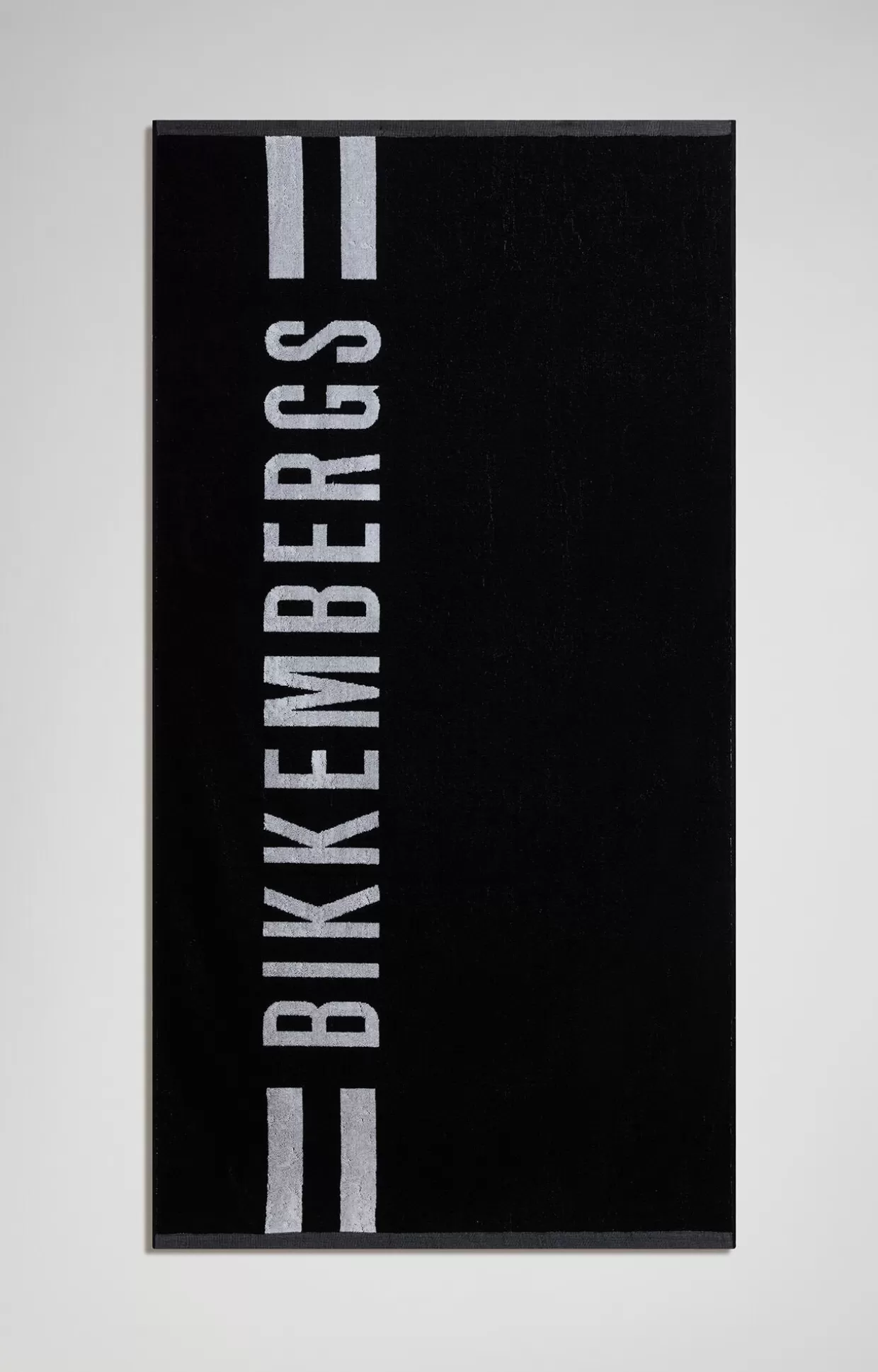 Bikkembergs Telo Mare In Spugna Cotone black New