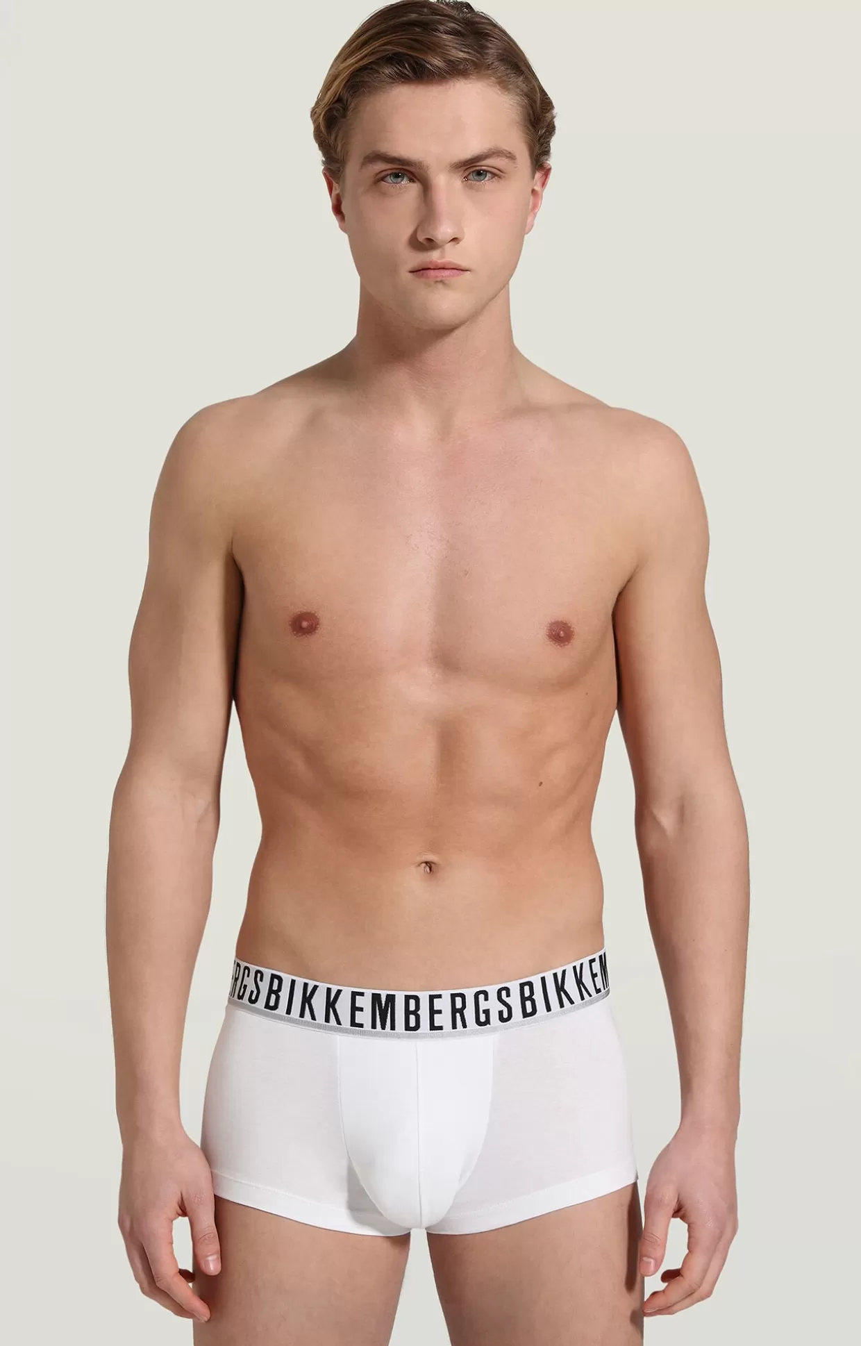 Bikkembergs Tri-pack Boxer Aderenti Uomo white Discount