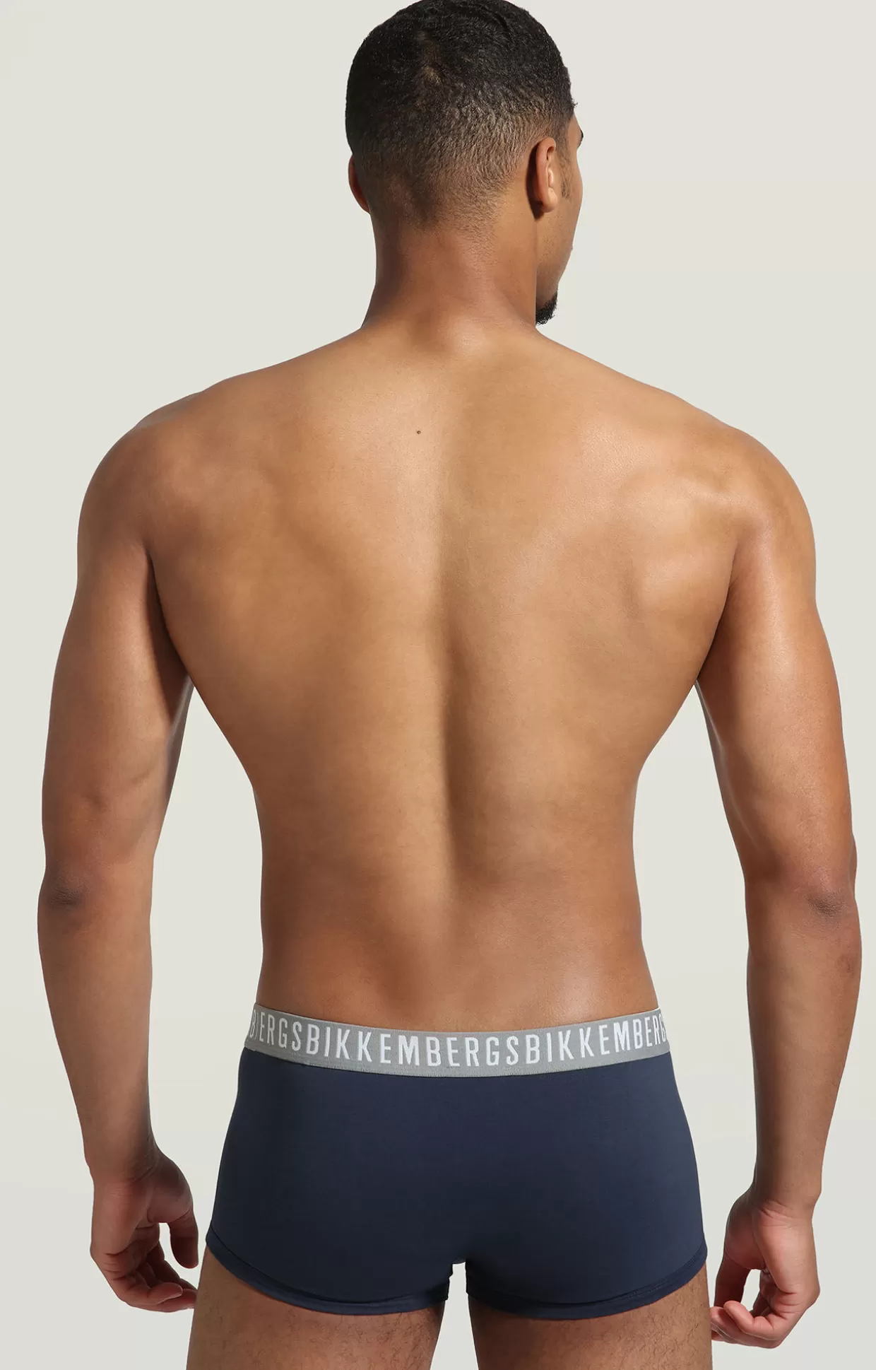 Bikkembergs Tri-pack Slip Boxer In Cotone Stretch navy Outlet