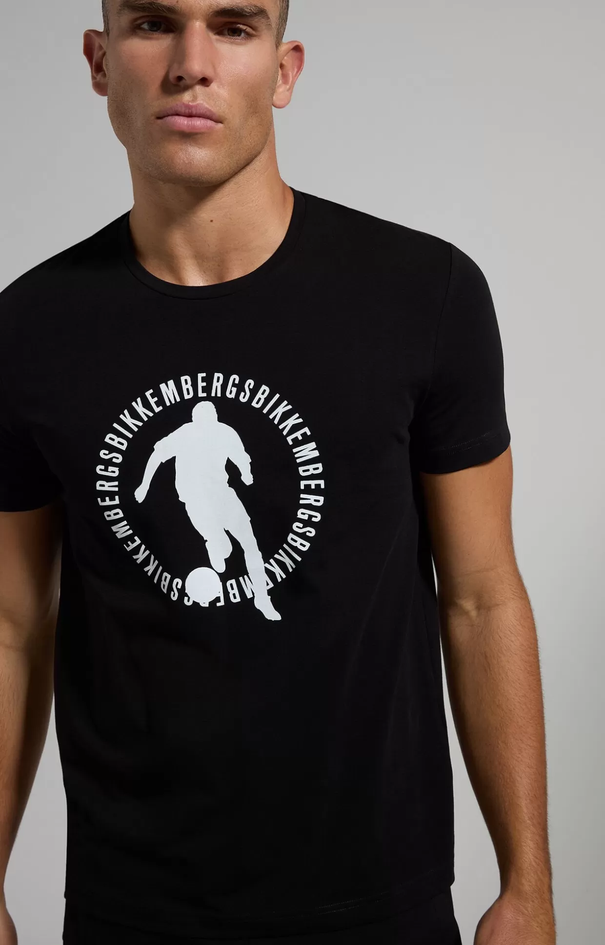 Bikkembergs T-shirt Da Uomo Slim Fit black Hot