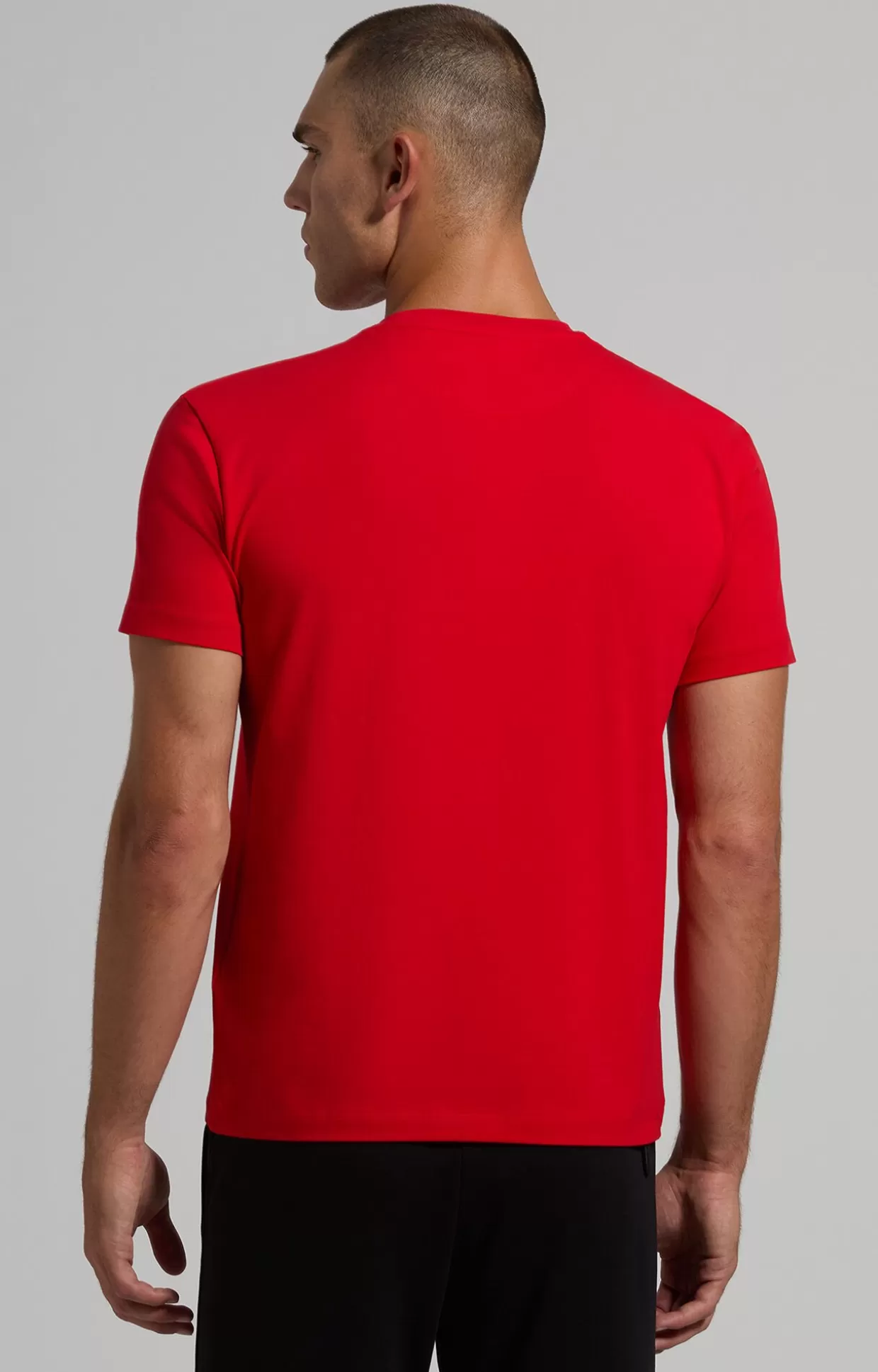 Bikkembergs T-shirt Da Uomo Slim Fit goji berry Discount