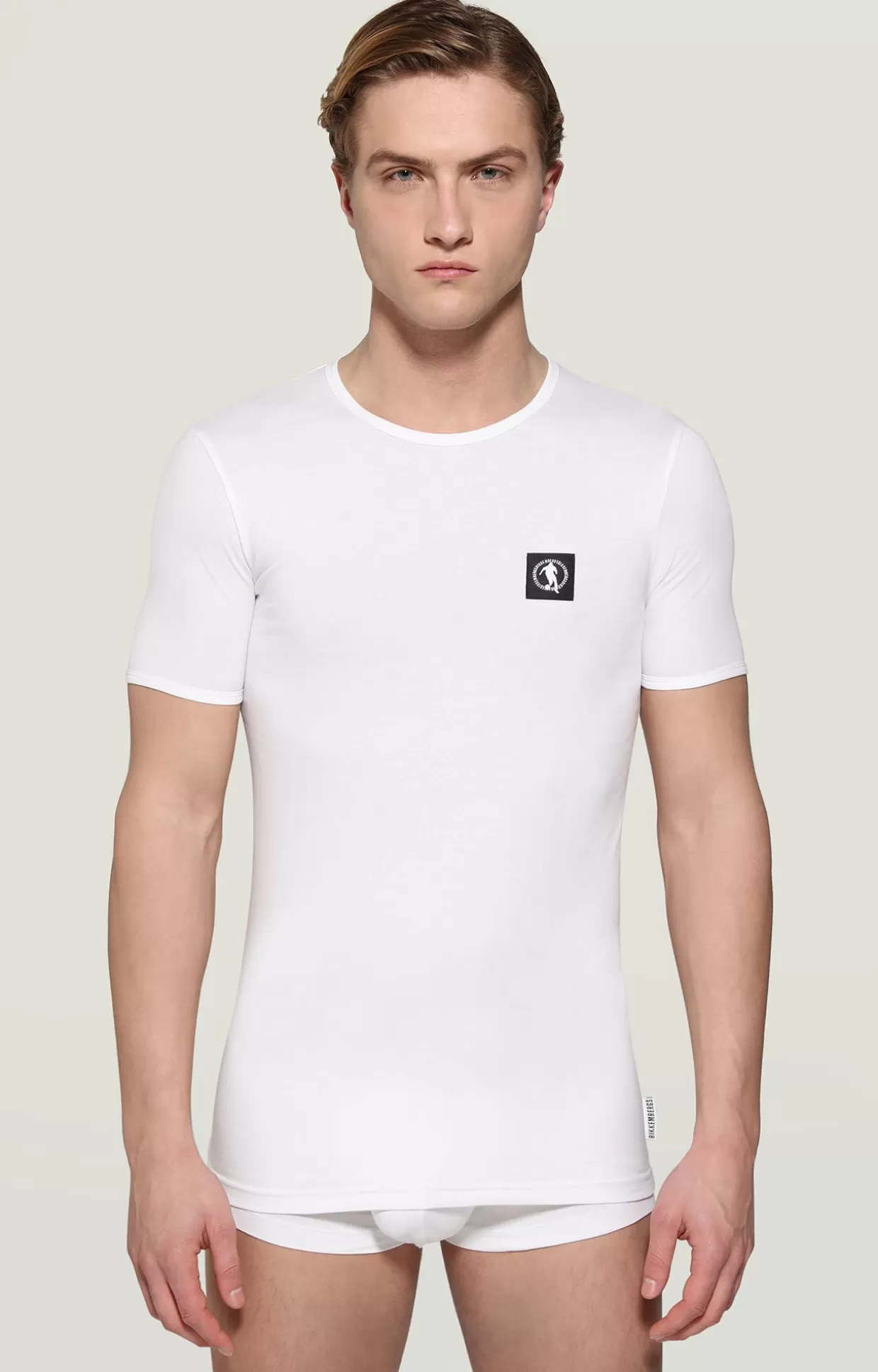 Bikkembergs T-shirt Intima Uomo Pupino white Discount