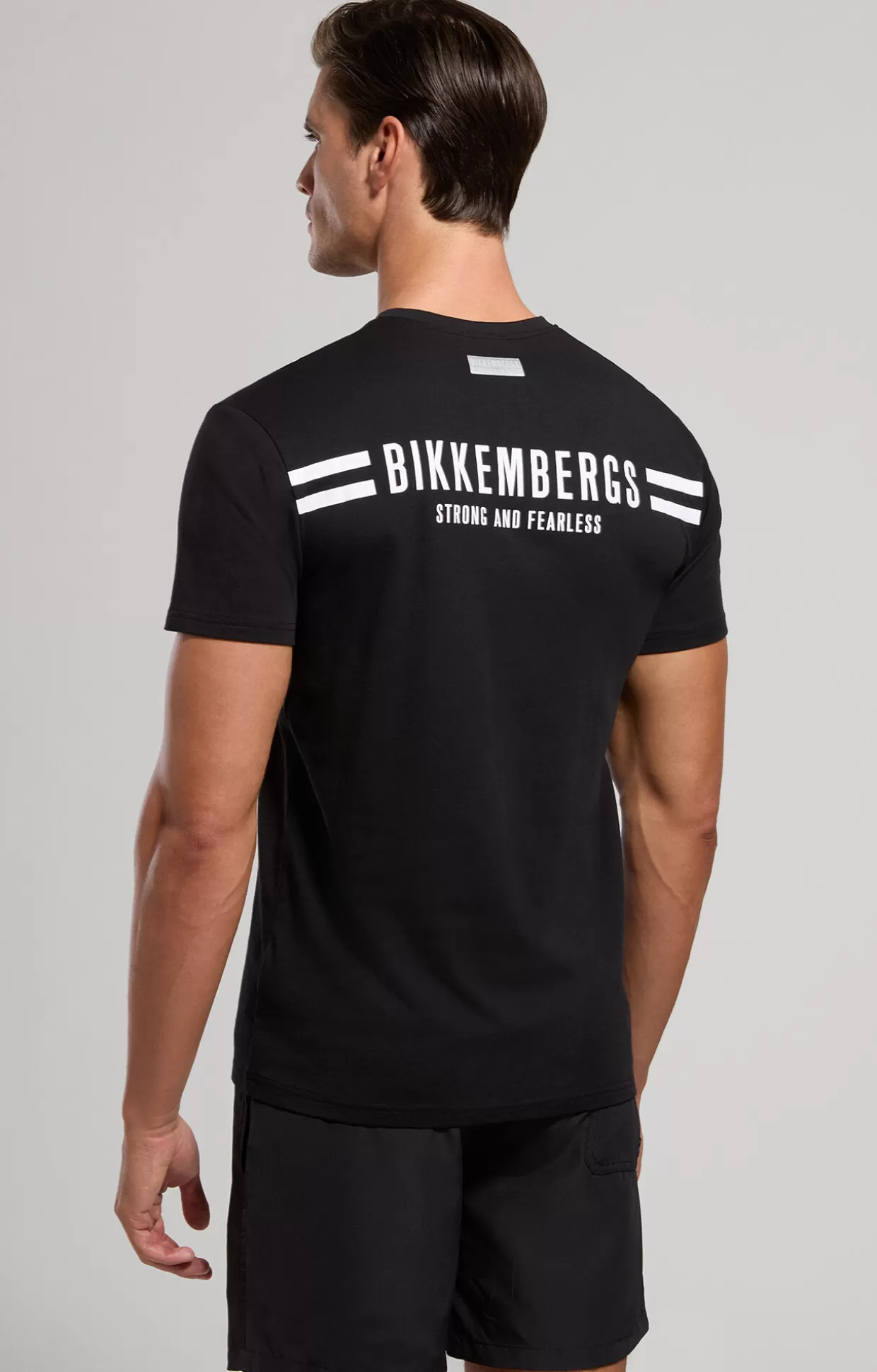 Bikkembergs T-shirt Mare Uomo Stampata black Hot