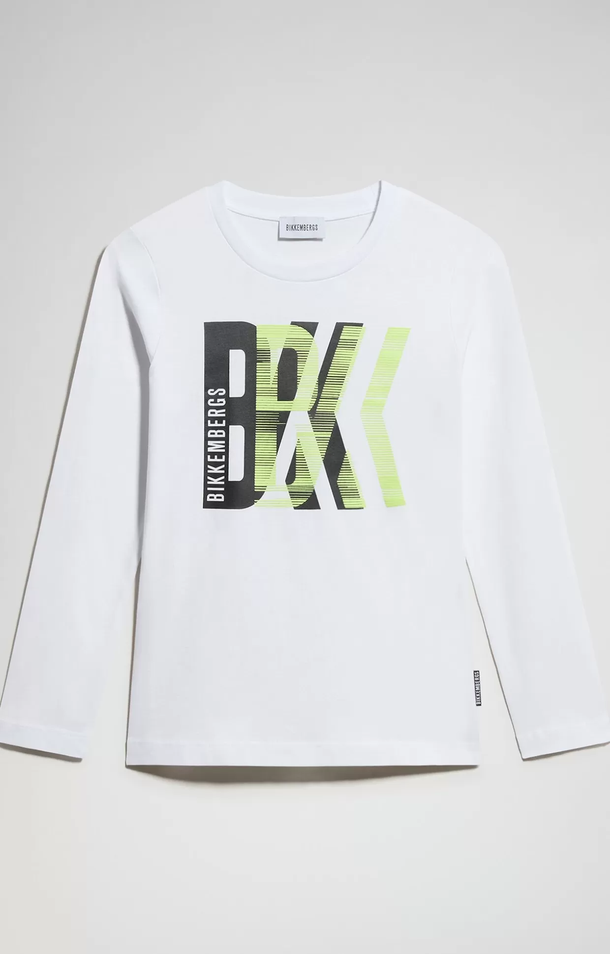 Bikkembergs T-shirt Ragazzo Manica Lunga white Online