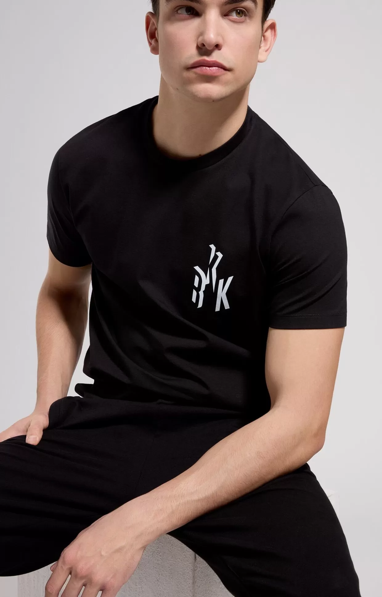 Bikkembergs T-shirt Slim Fit Uomo Con Logo black Sale