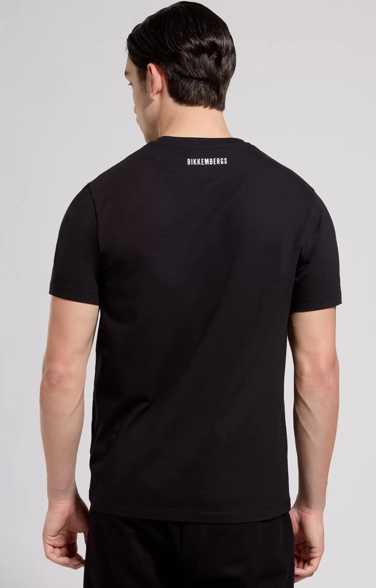 Bikkembergs T-shirt Slim Fit Uomo Con Logo black Sale