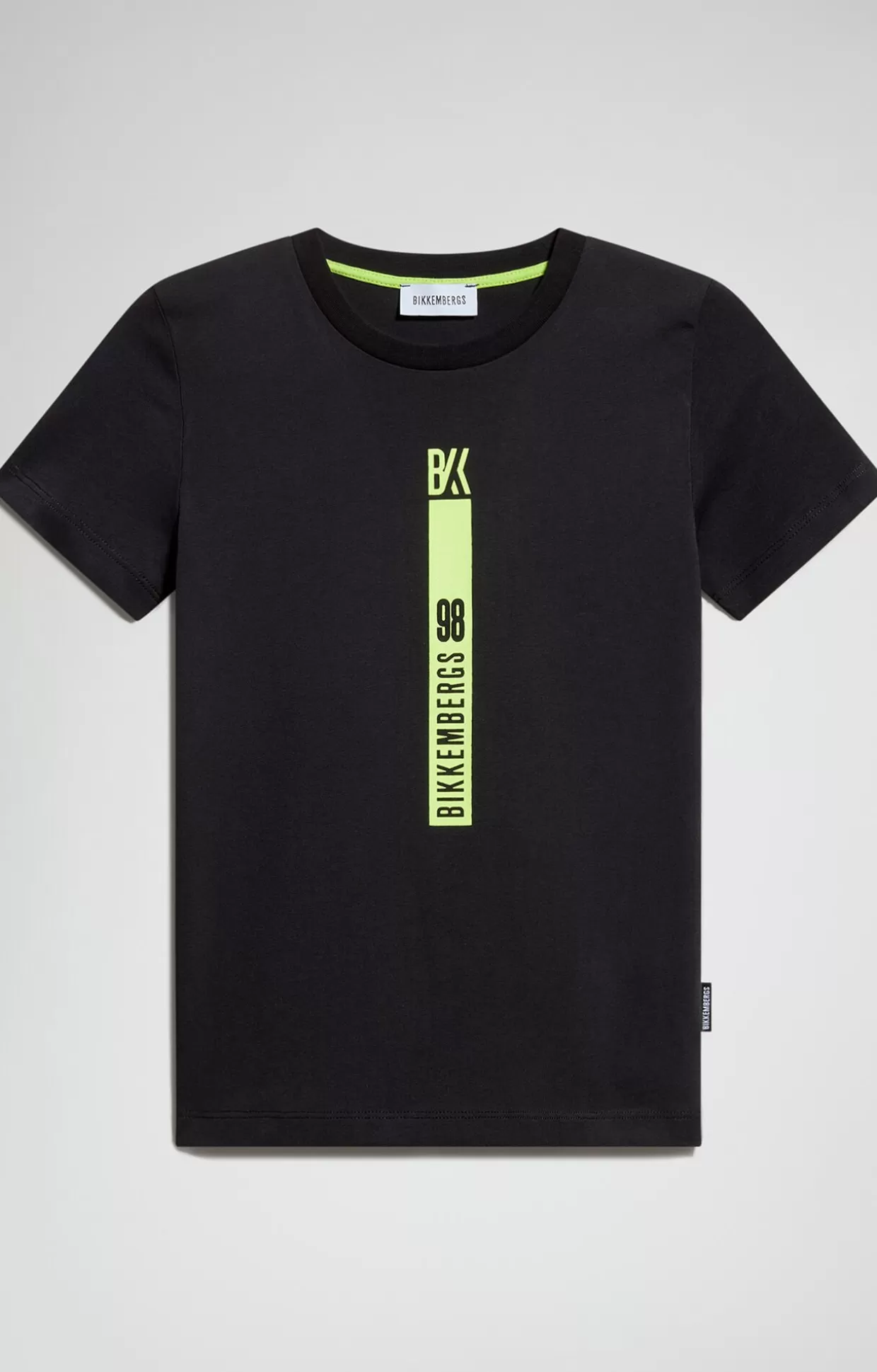 Bikkembergs T-shirt Stampata Ragazzo black Flash Sale