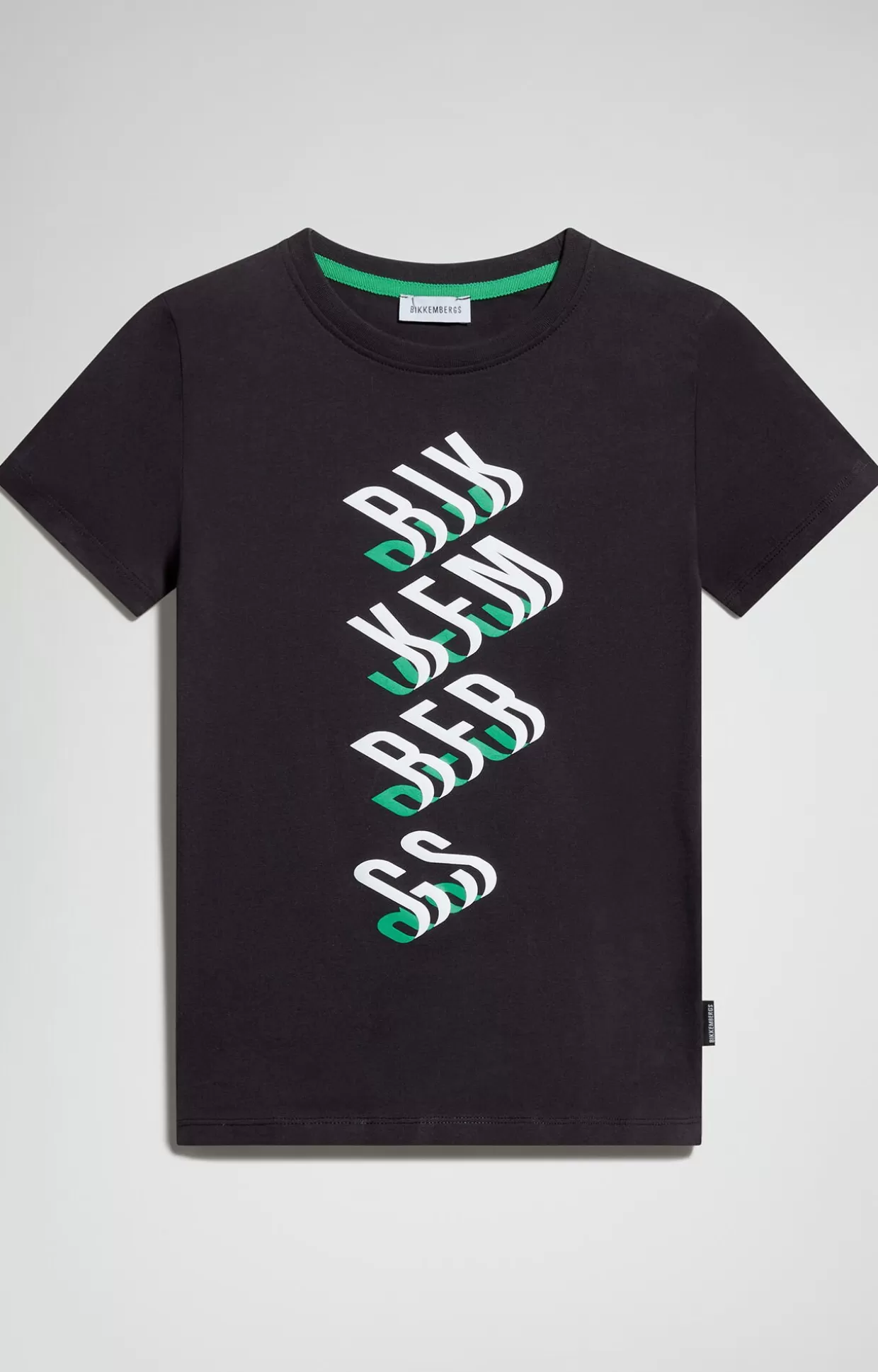 Bikkembergs T-shirt Stampata Ragazzo black Outlet