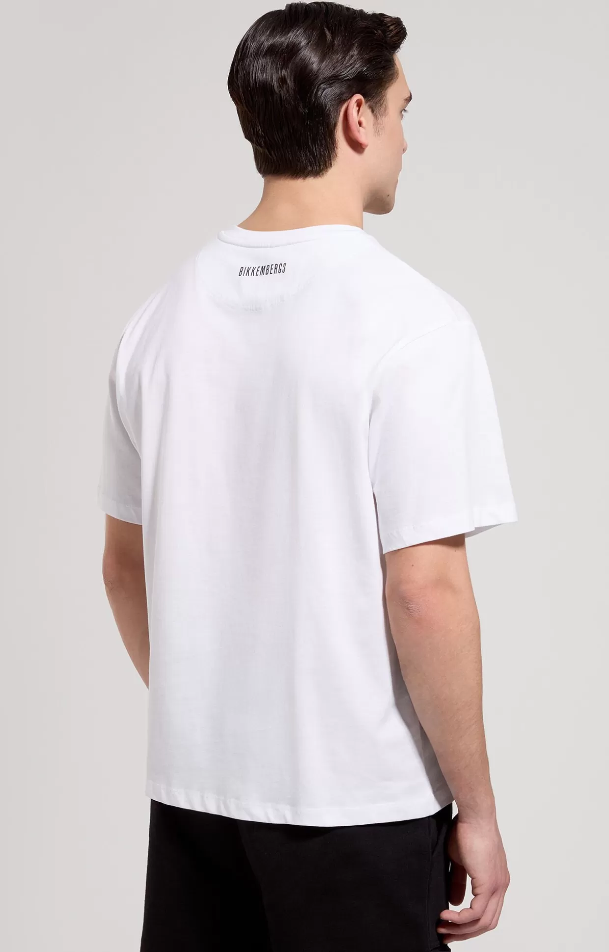 Bikkembergs T-shirt Uomo Con Stampa white Online