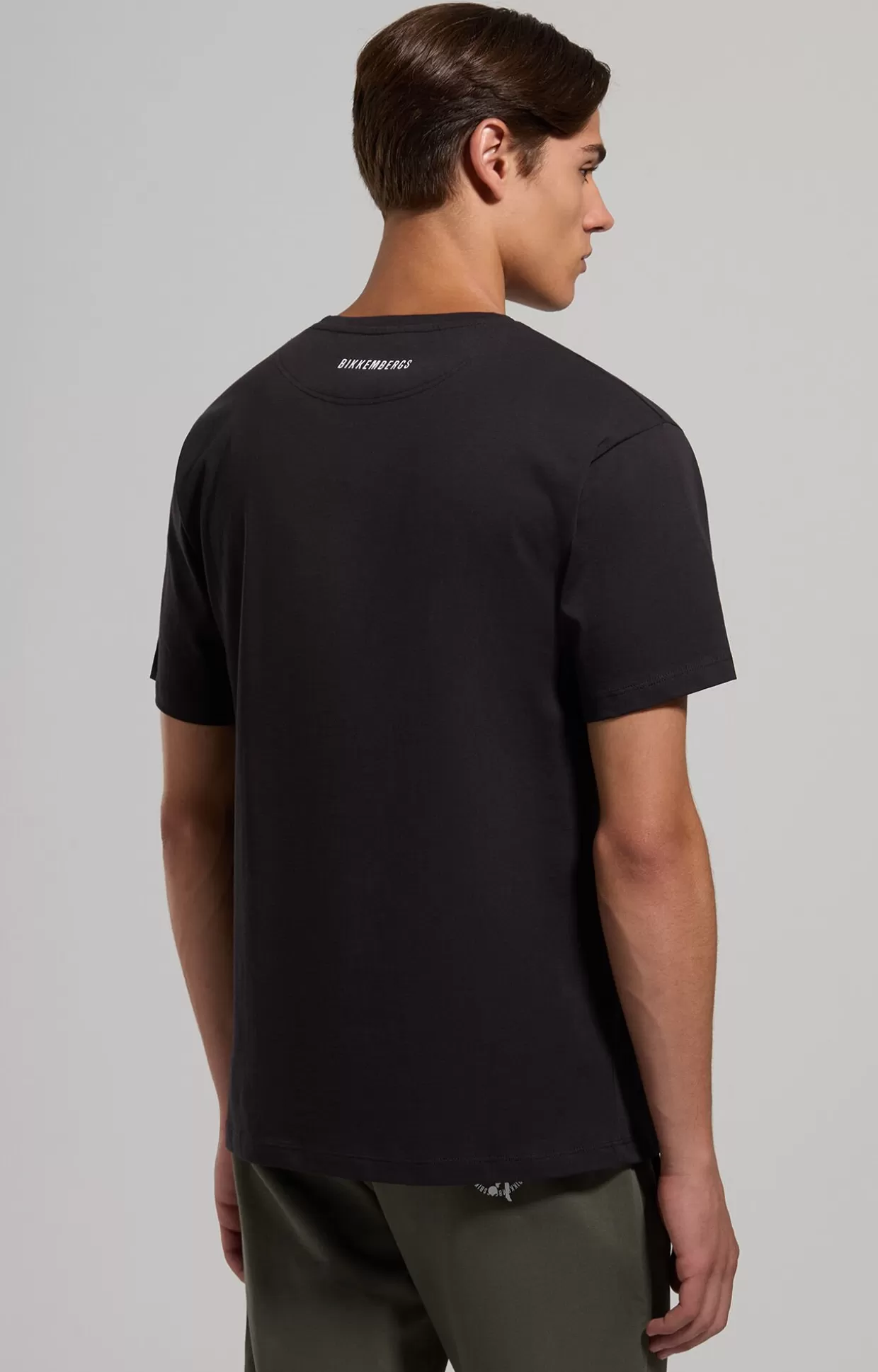 Bikkembergs T-shirt Uomo Con Stampa pirate black Flash Sale