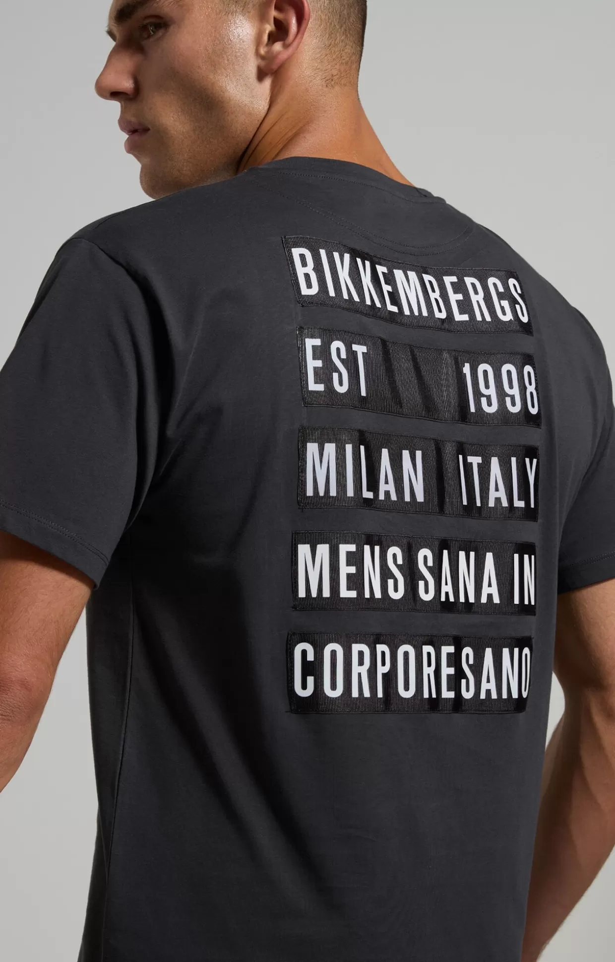 Bikkembergs T-shirt Uomo Maxi Stampa Su Retro pirate black Sale