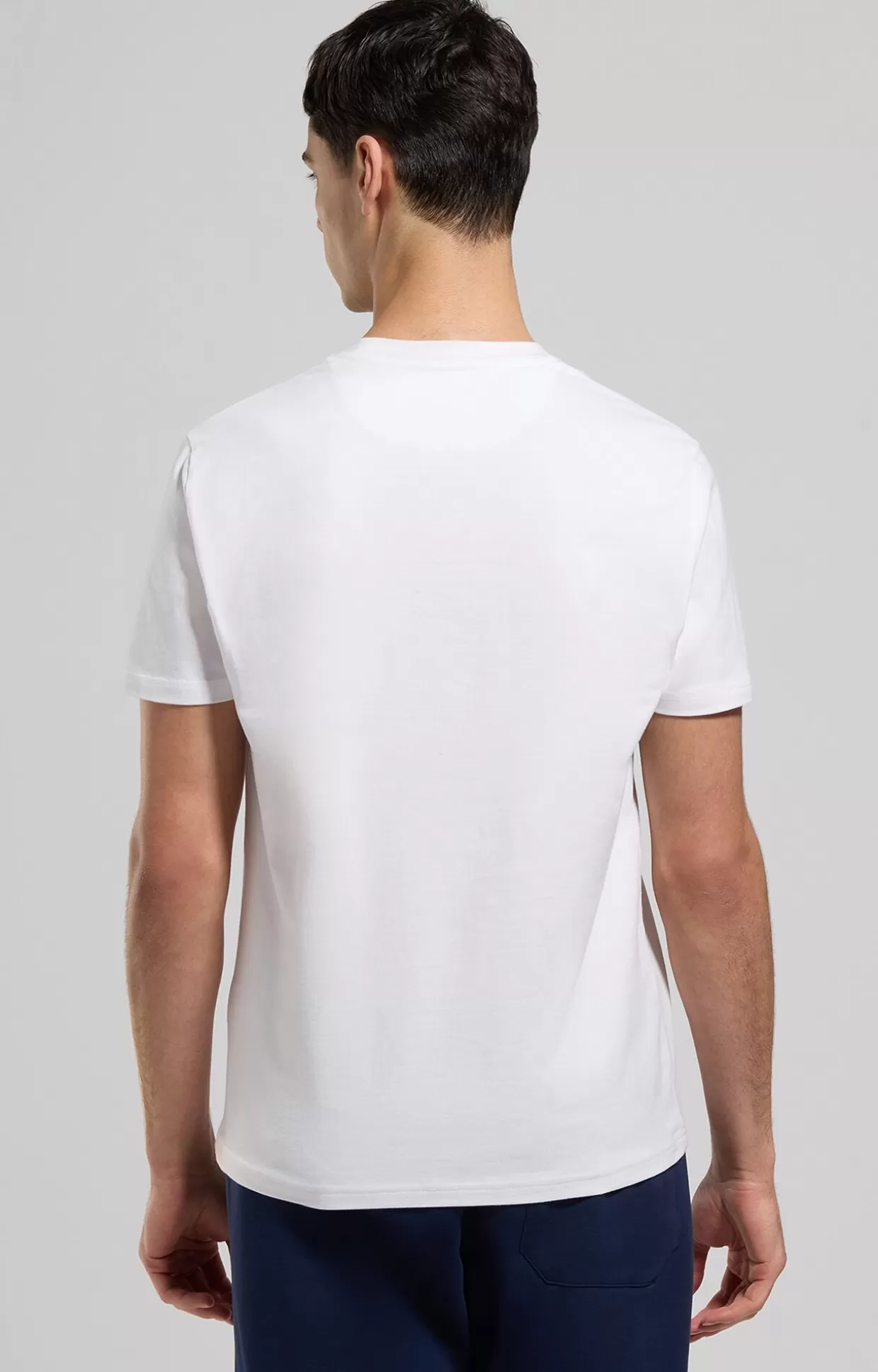 Bikkembergs T-shirt Uomo Ricamata white Discount