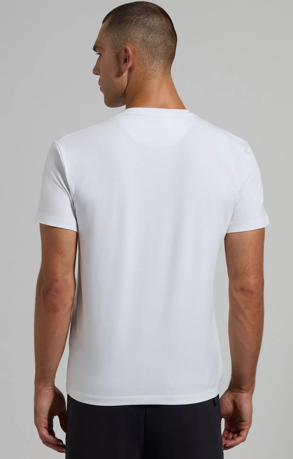 Bikkembergs T-shirt Uomo Ricamo Logo white Shop