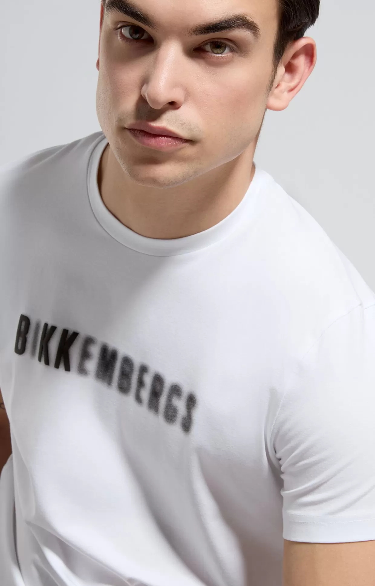 Bikkembergs T-shirt Uomo Slim Fit white Outlet