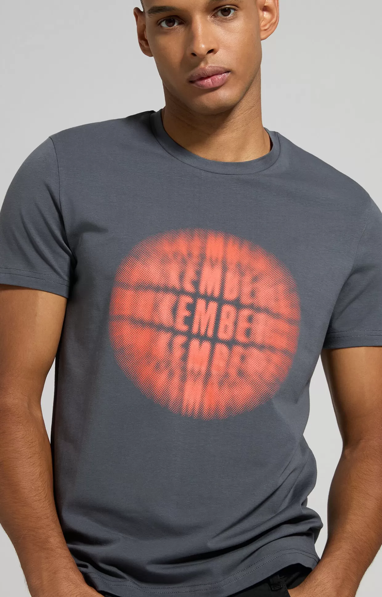 Bikkembergs T-shirt Uomo Slim Fit dark shadows Sale