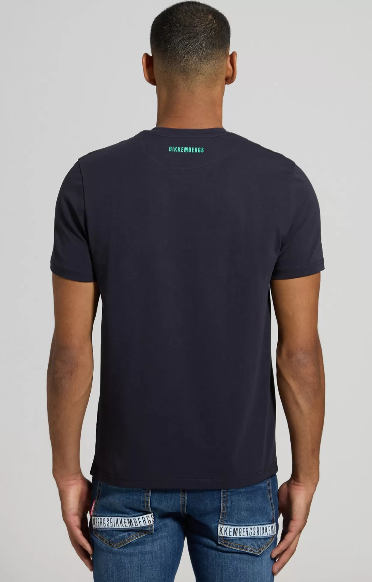 Bikkembergs T-shirt Uomo Slim Fit deep weel Outlet